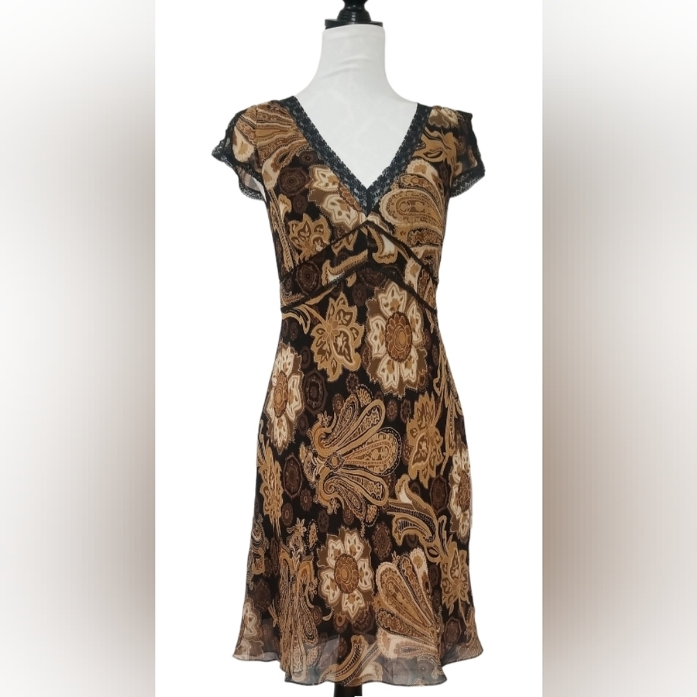 INC Paisley dress 6P